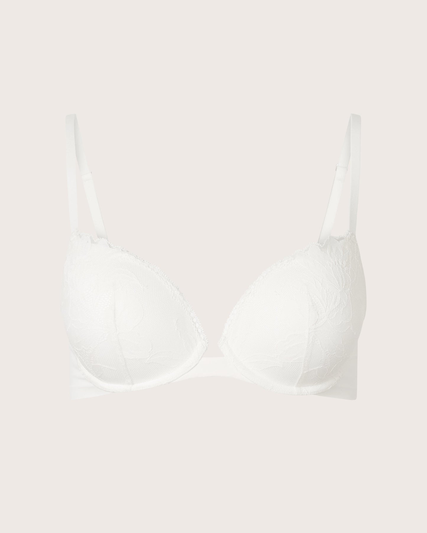 Invisibles Lace Demi Push Up Bra