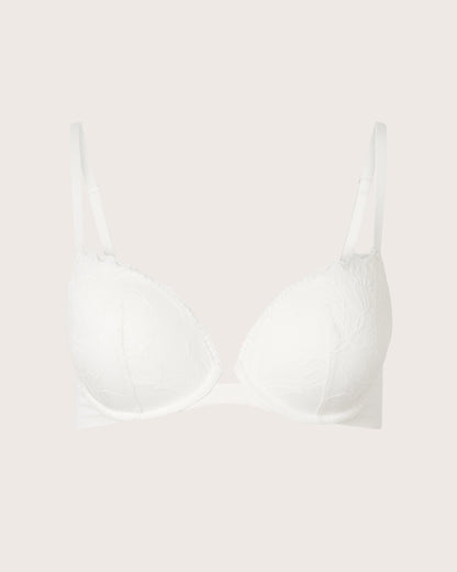 Invisibles Lace Demi Push Up Bra