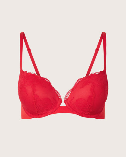 Invisibles Lace Demi Push Up Bra