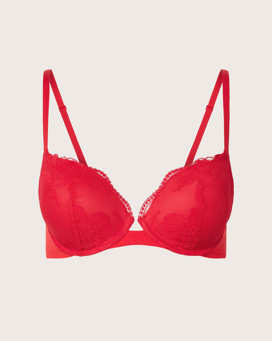 Invisibles Lace Demi Push Up Bra