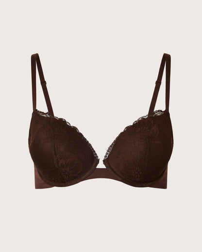 Invisibles Lace Demi Push Up Bra