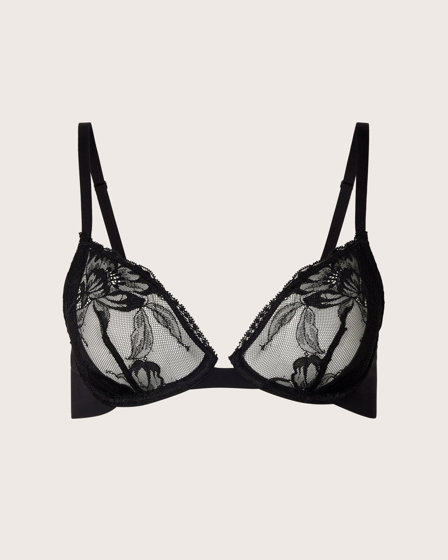 Invisibles Lace Demi Unlined Bra