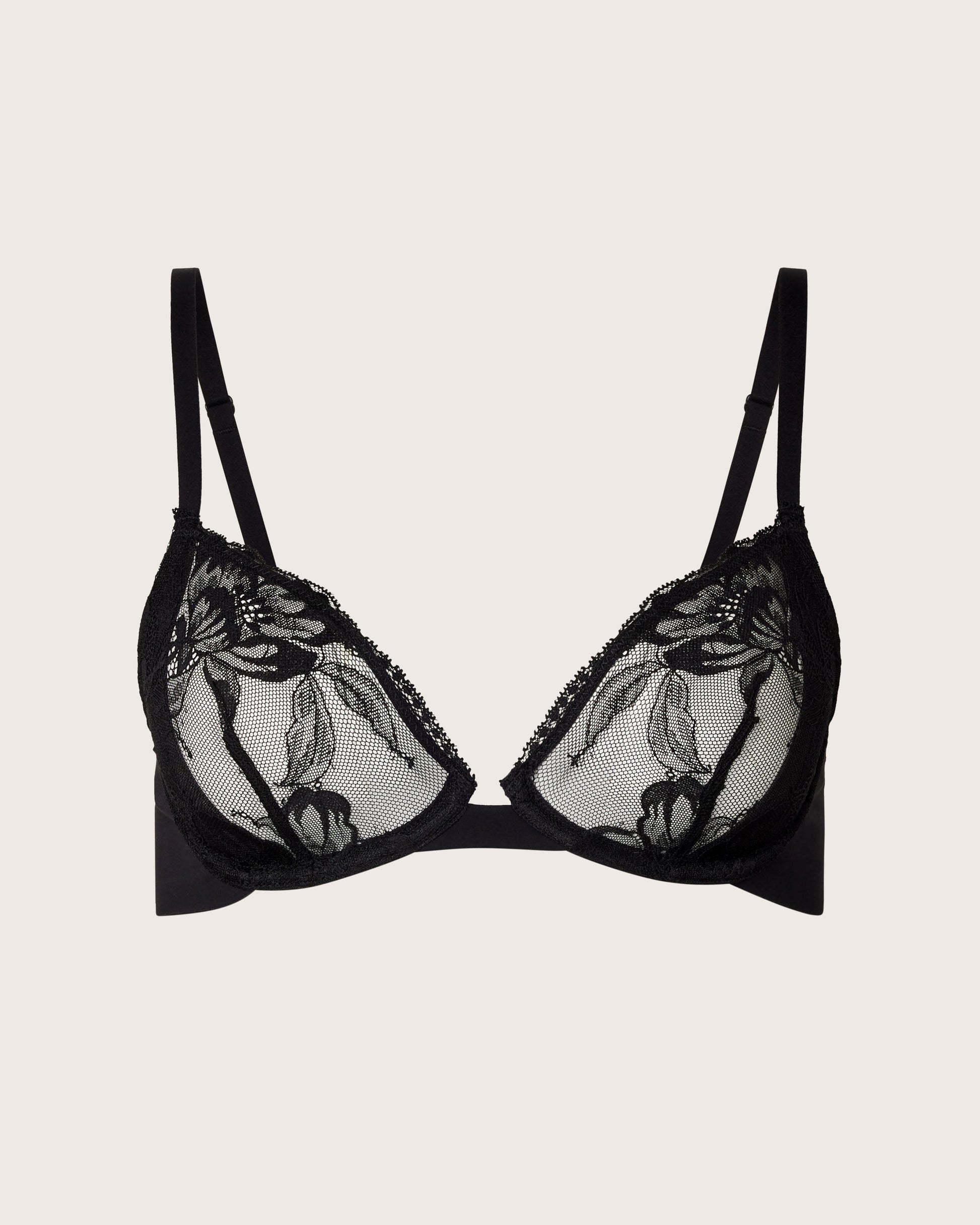 Invisibles Lace Demi Unlined Bra