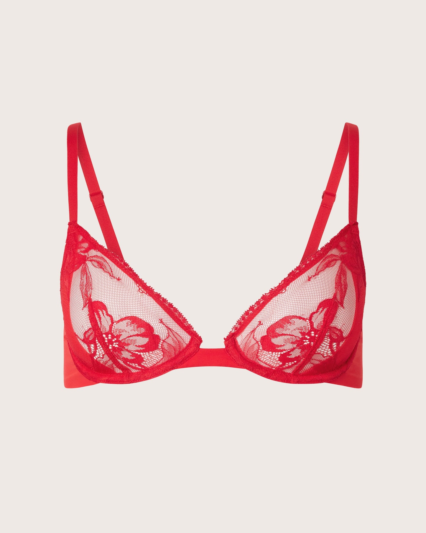 Invisibles Lace Demi Unlined Bra