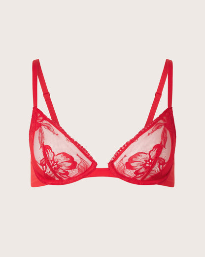 Invisibles Lace Demi Unlined Bra