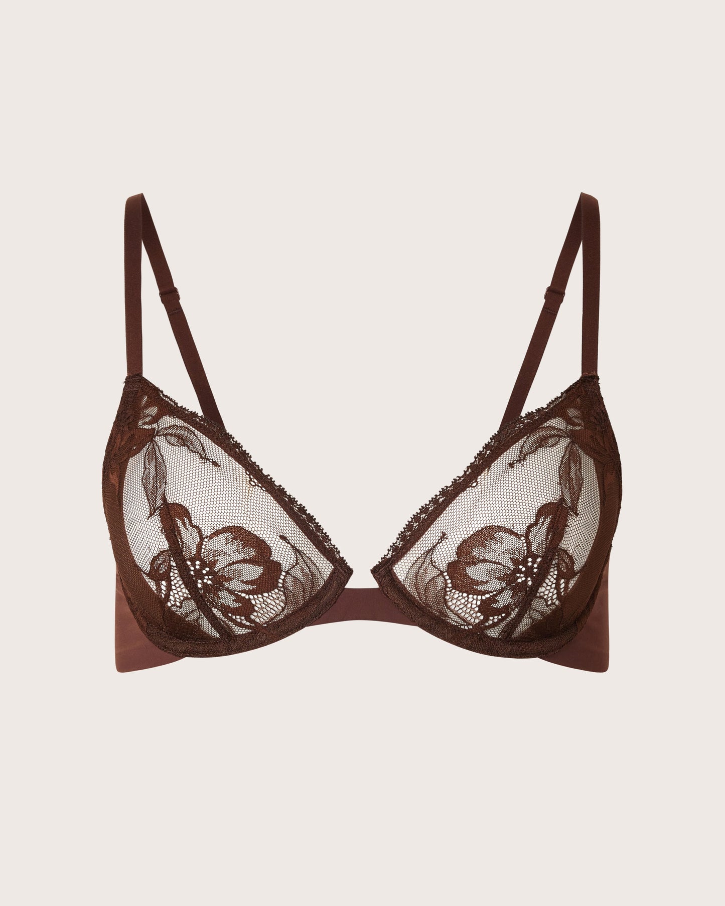 Invisibles Lace Demi Unlined Bra