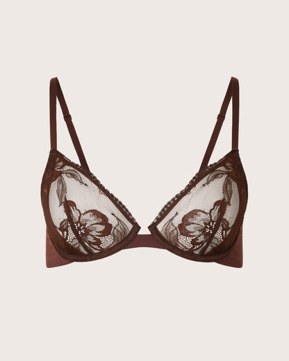 Invisibles Lace Demi Unlined Bra