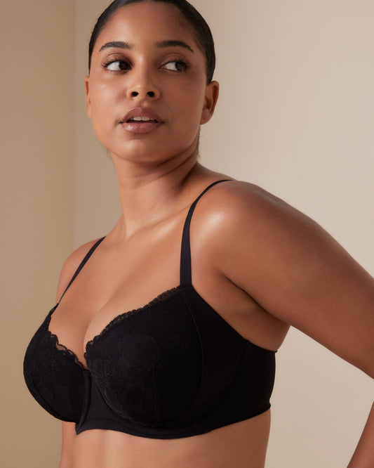 Invisibles Lace Full Cup Balconette Lined Bra