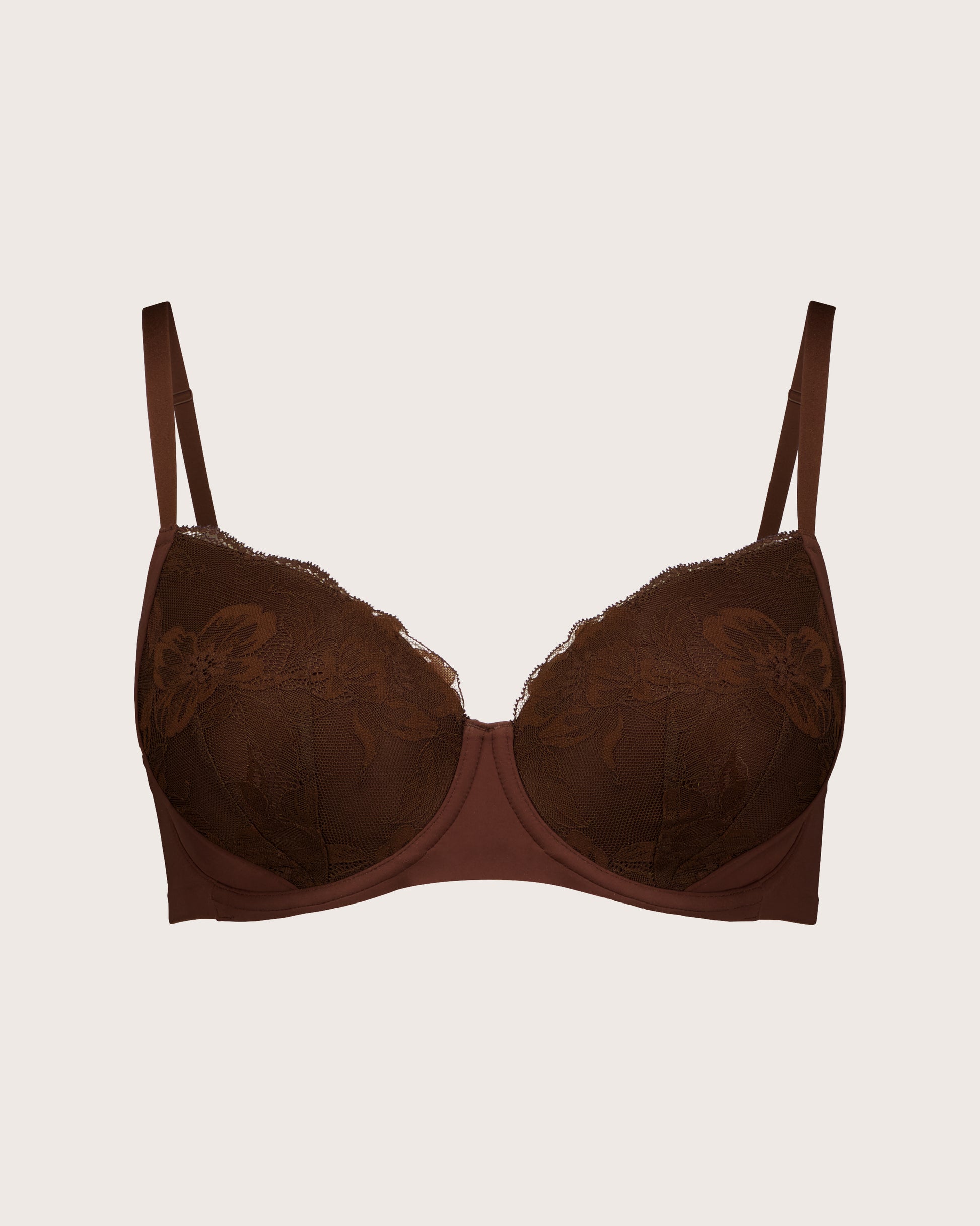 Invisibles Lace Full Cup Balconette Lined Bra