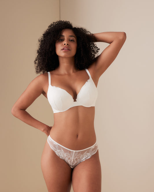 Invisibles Lace Brazilian Knickers