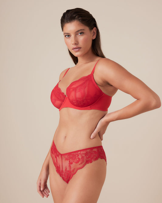 Invisibles Lace Brazilian Knickers