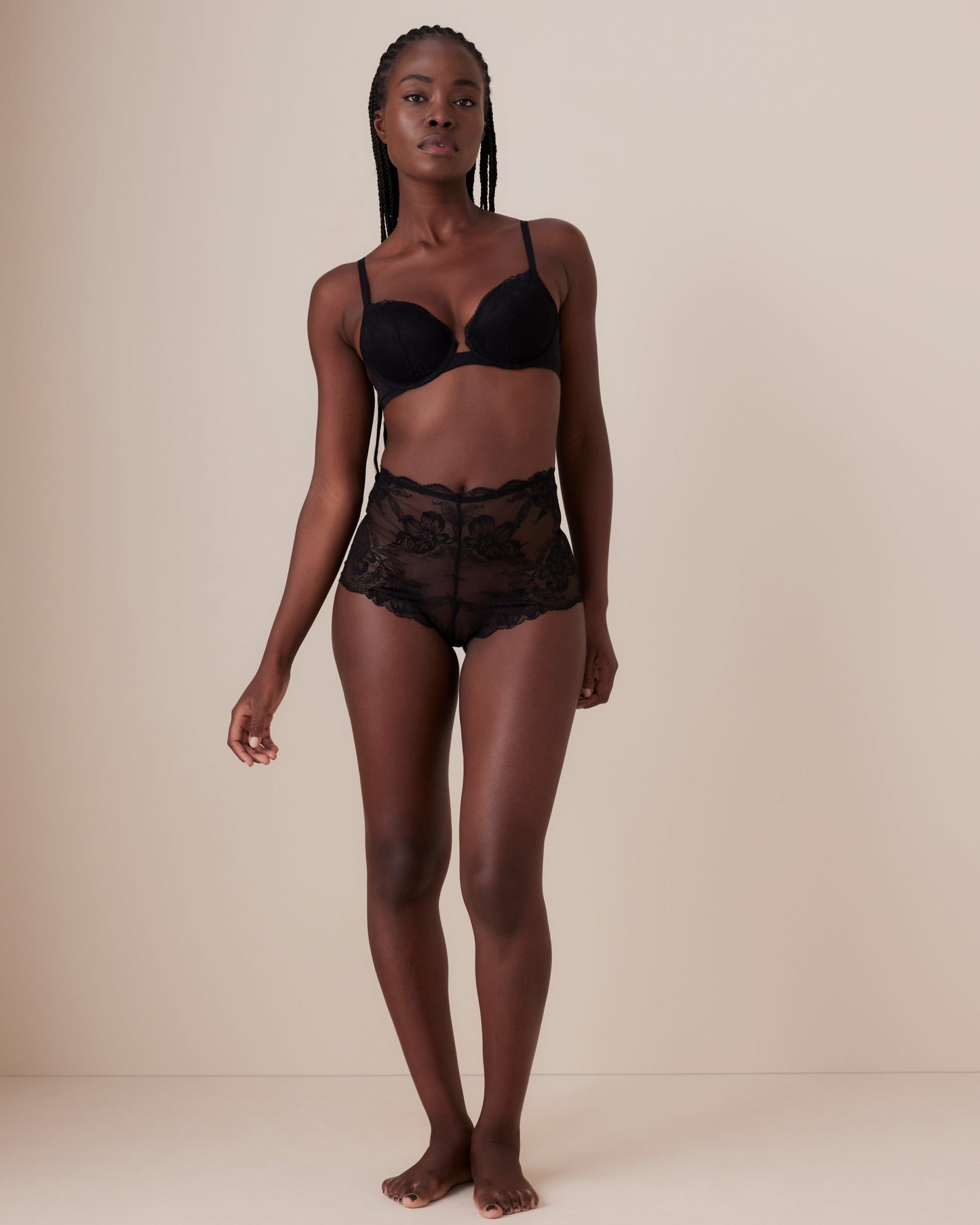 Invisibles Lace High Waist Knickers