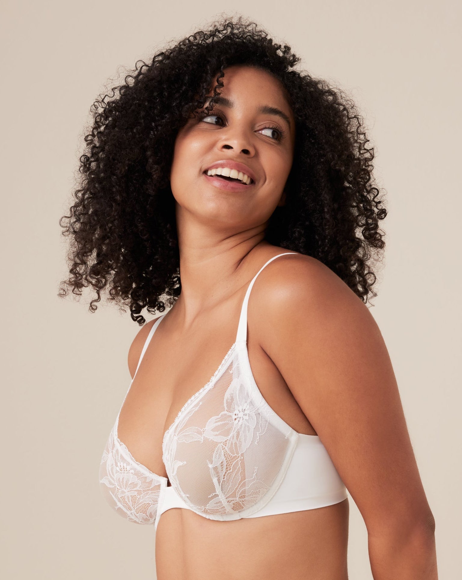 Invisibles Lace Demi Unlined Bra