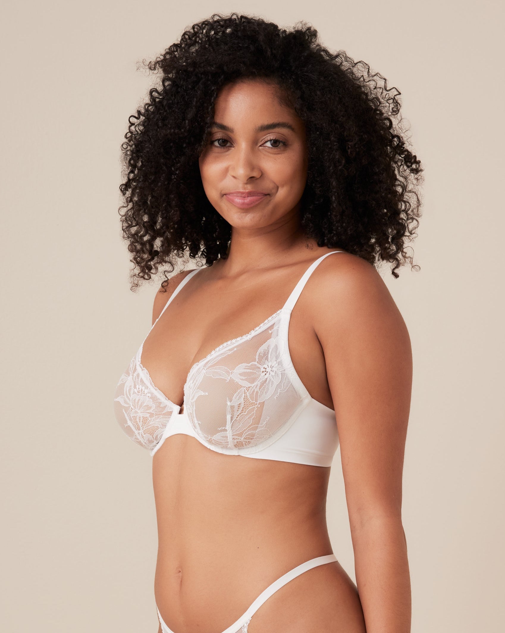Invisibles Lace Demi Unlined Bra