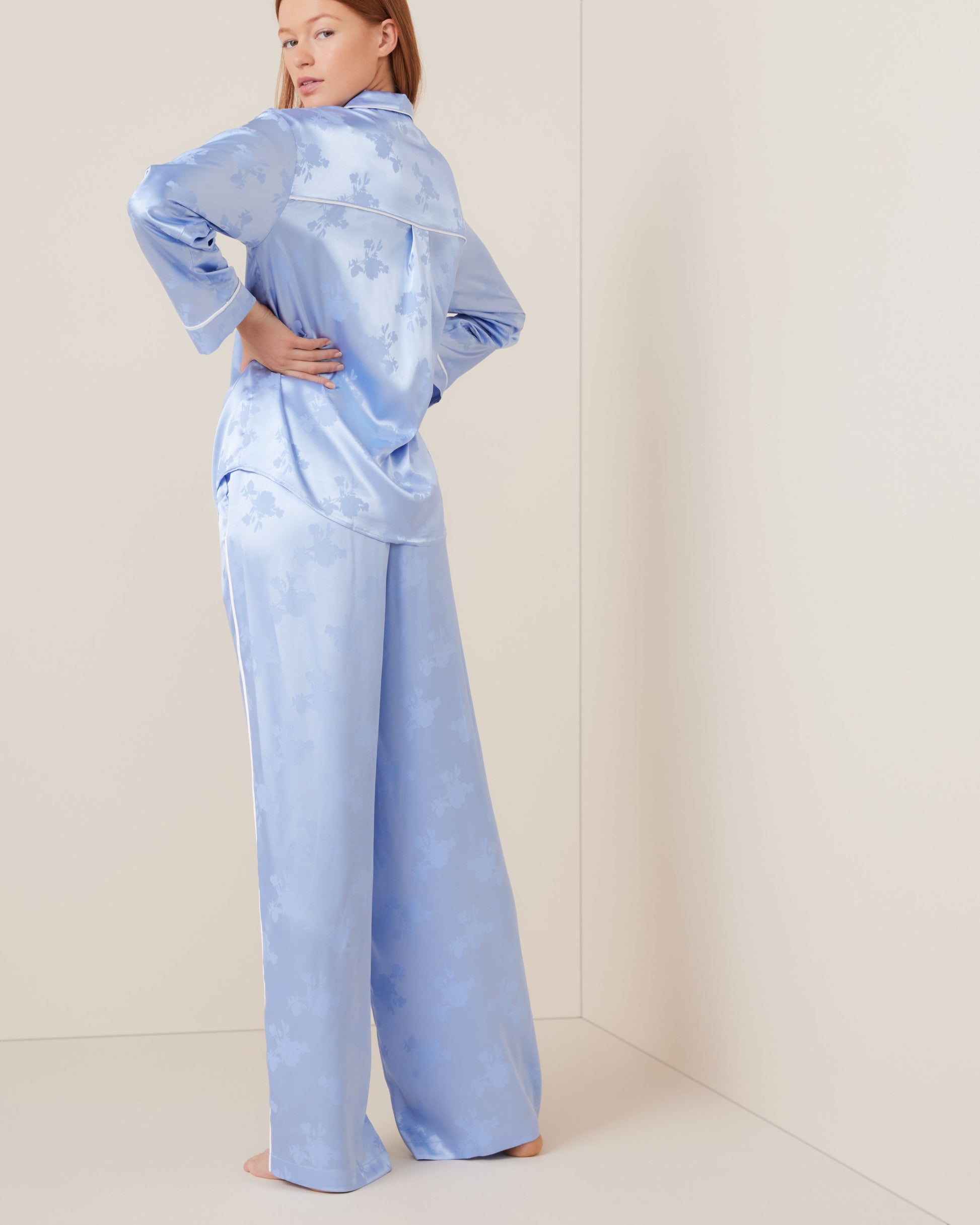 Jacquard Ditsy PJ Pant