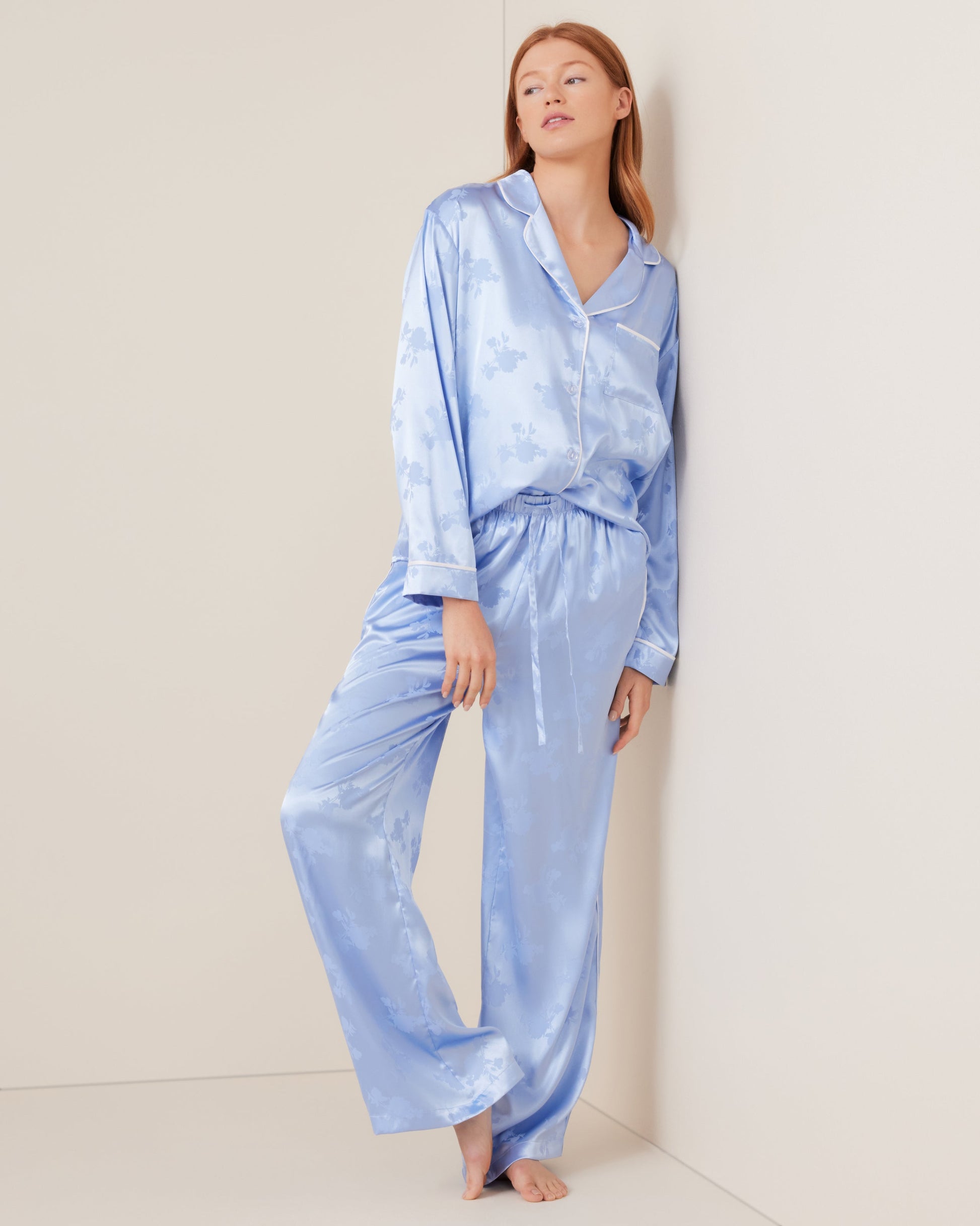 Jacquard Ditsy PJ Pant