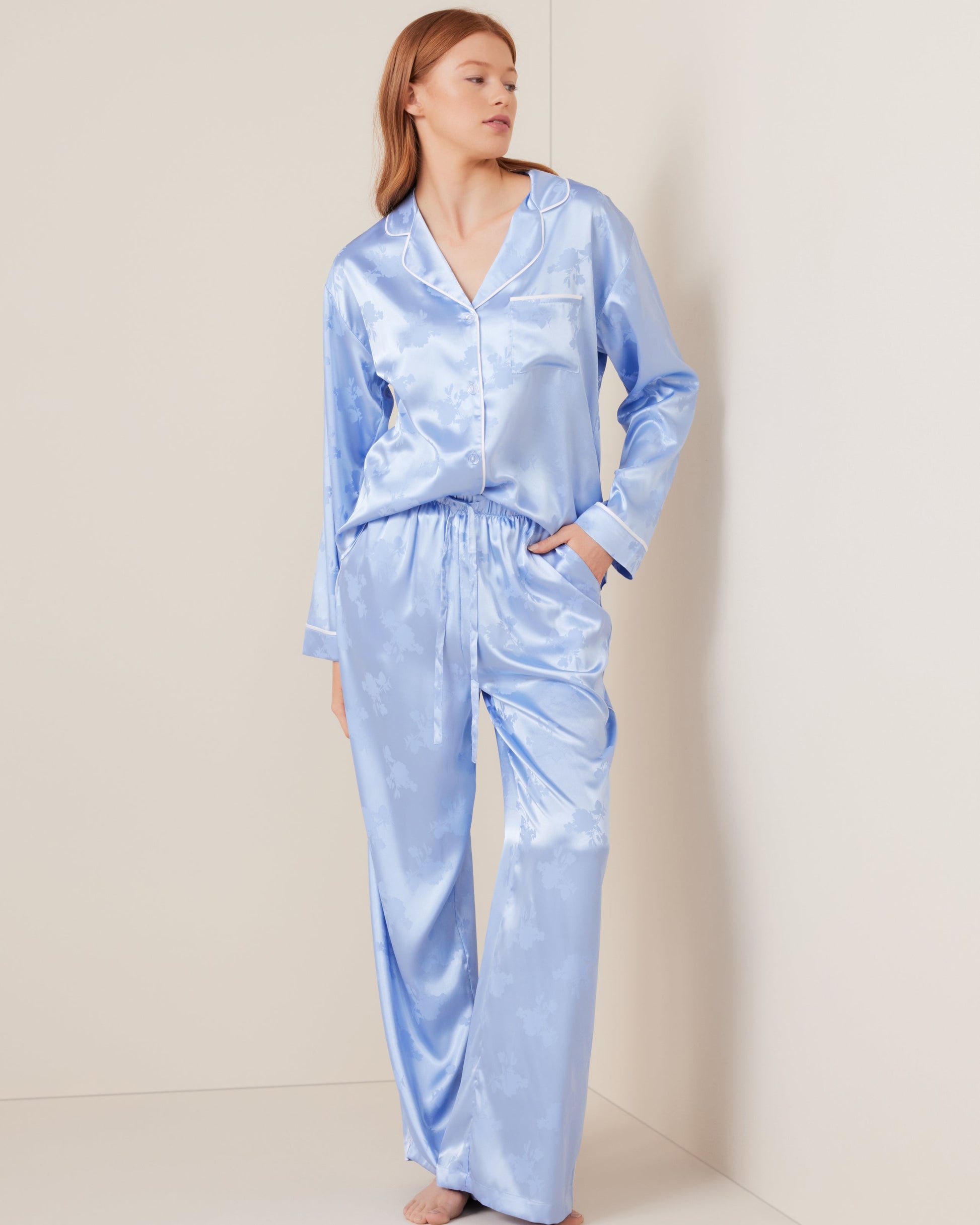 Jacquard Ditsy PJ Pant