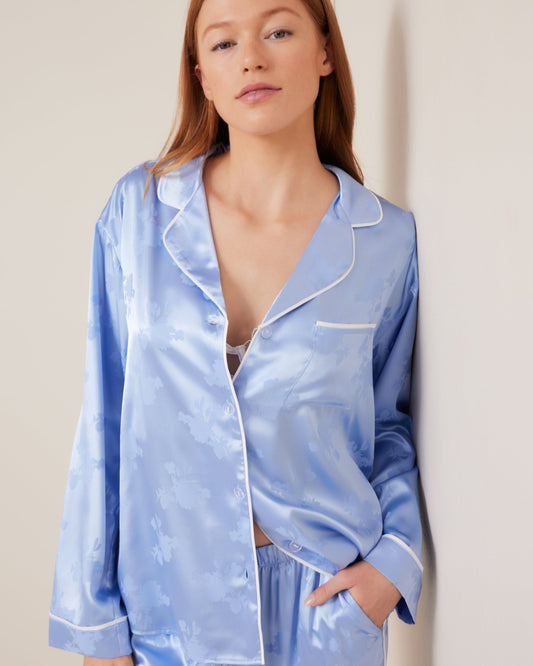 Jacquard Ditsy PJ Shirt