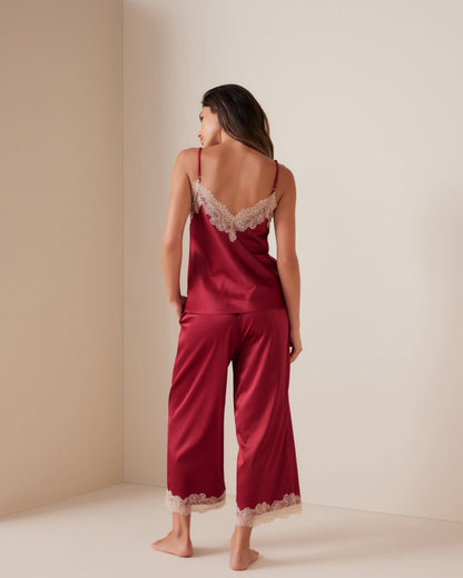 Ornate Lace Trim Cami