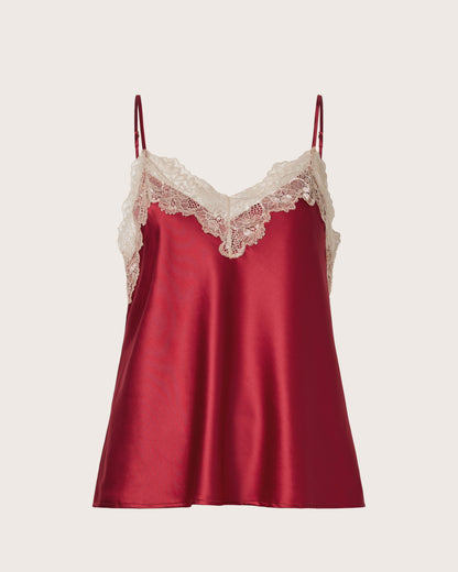 Ornate Lace Trim Cami