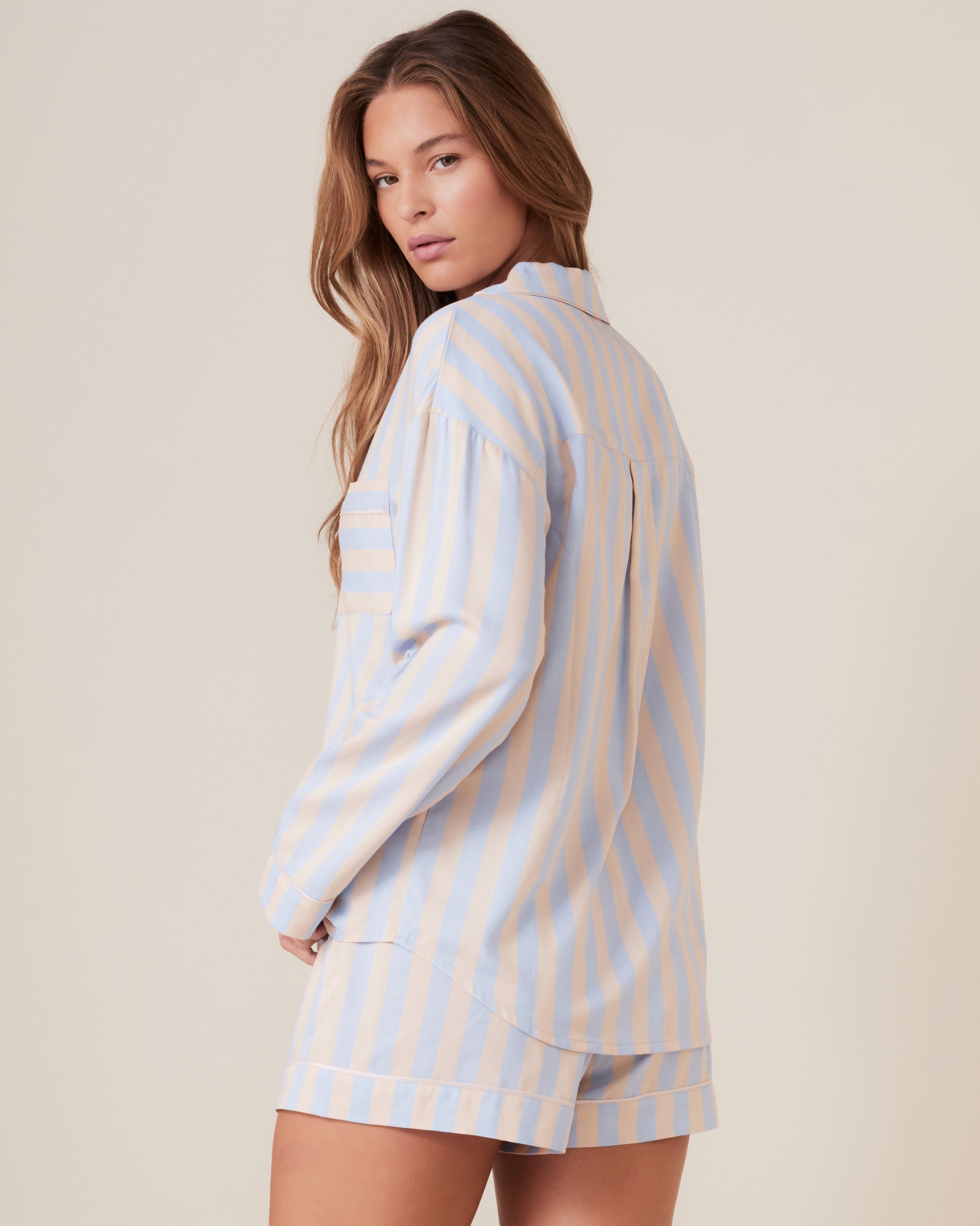 Como Stripe PJ Shirt