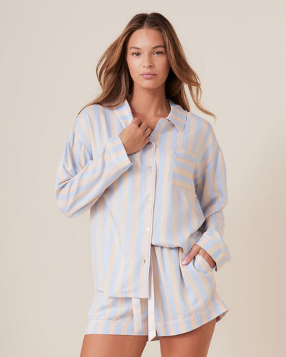 Como Stripe PJ Shirt