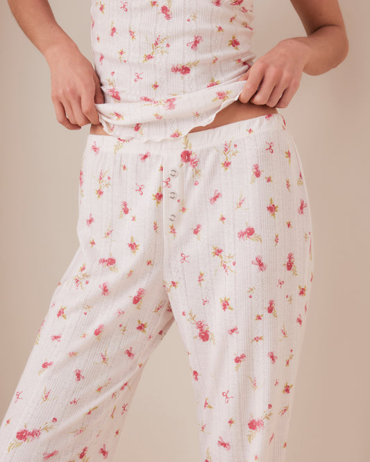 Ditsy Pointelle Jogger