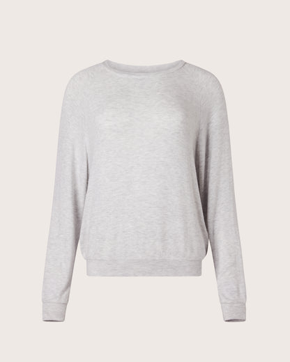 Fuzzy Raglan Sweater