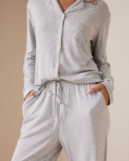 Pointelle Knit PJ Set
