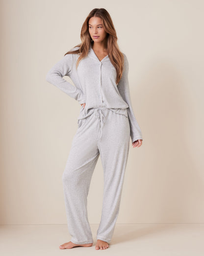Pointelle Knit PJ Set
