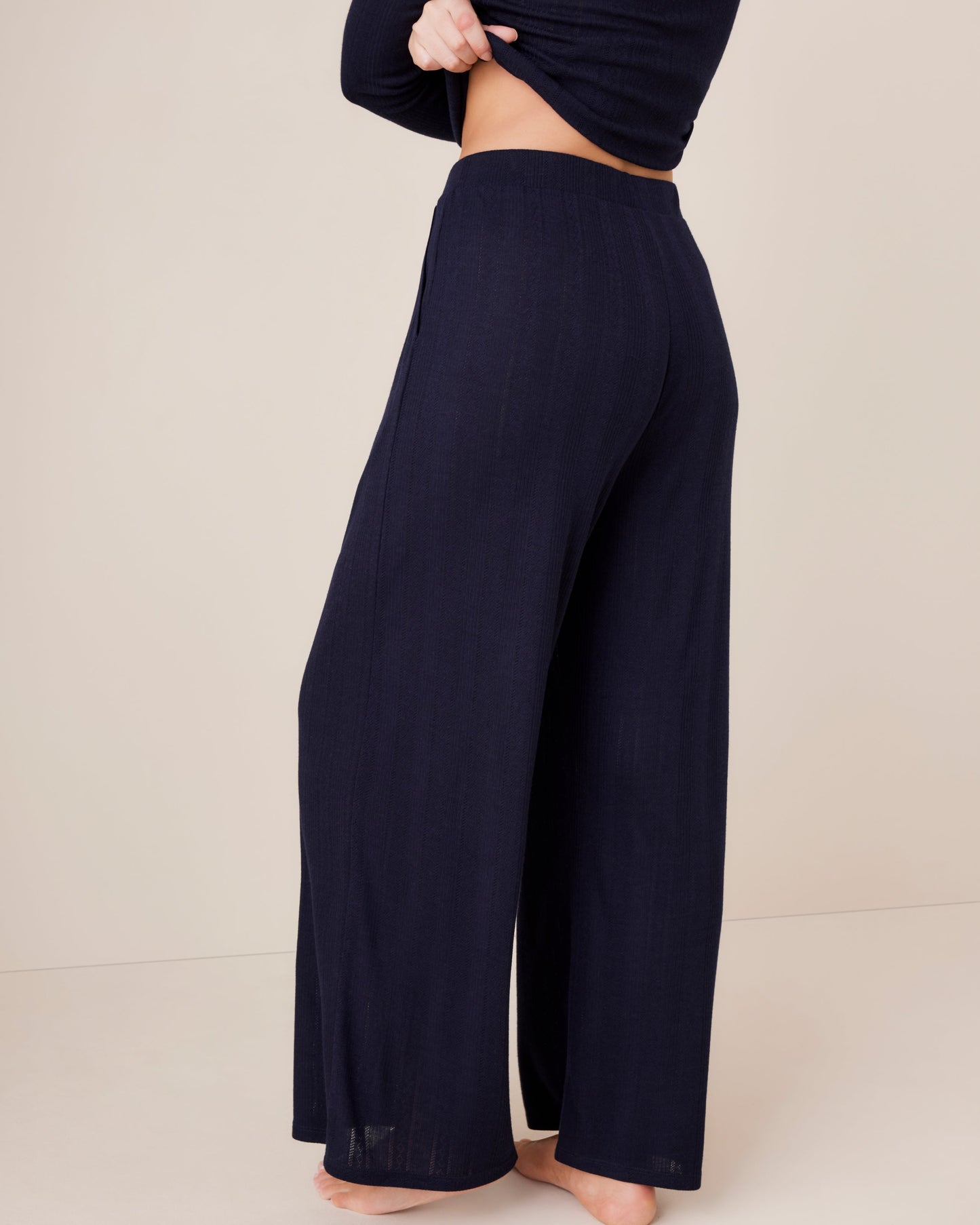 Pointelle Wide Leg PJ Pant
