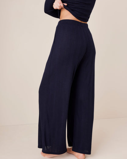 Pointelle Wide Leg PJ Pant