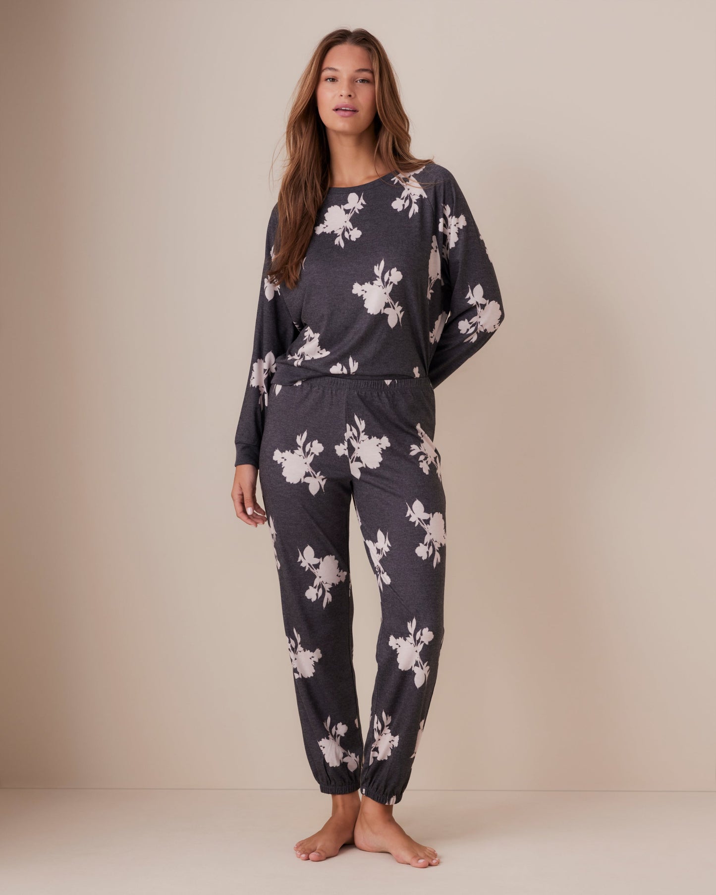 Statement Ditsy Fuzzy Jogger Pant