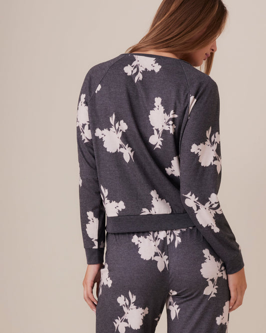 Statement Ditsy Fuzzy Sweater