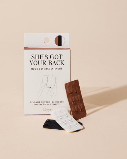 Hook & Eye Bra Extender 2x3