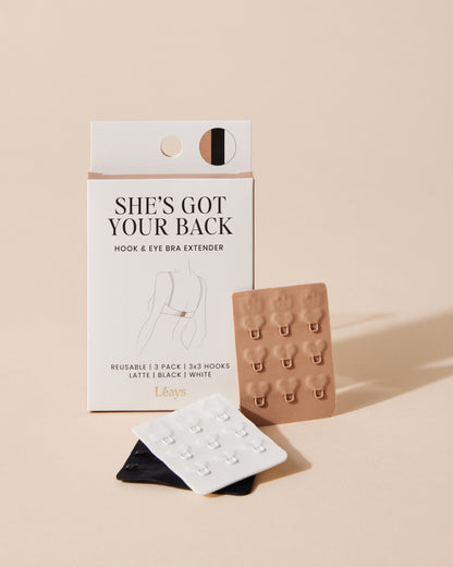 Hook & Eye Bra Extender 3x3