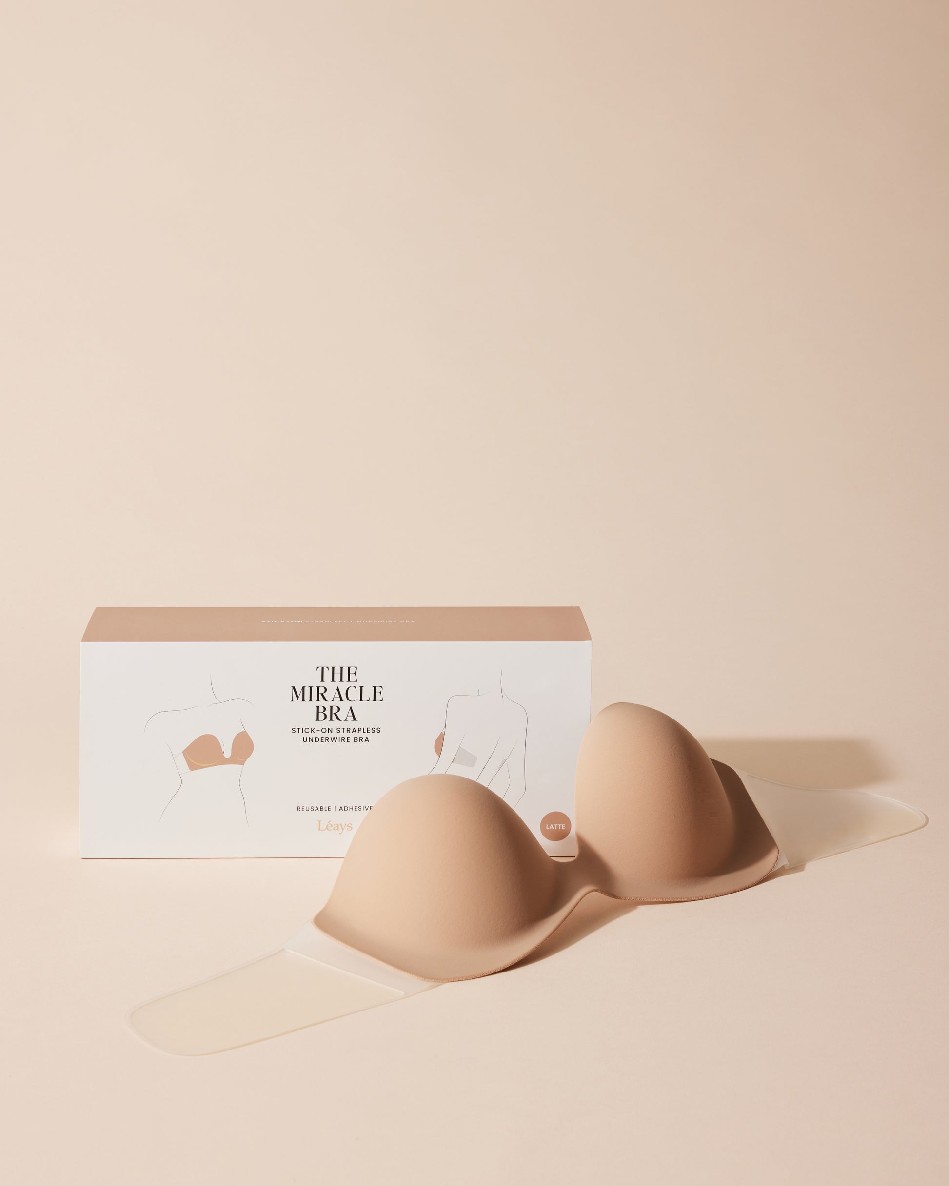 Stick-On Strapless Underwire Bra