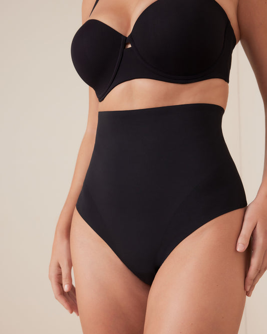 Sculpt High Waist Shaping Thong Knickers