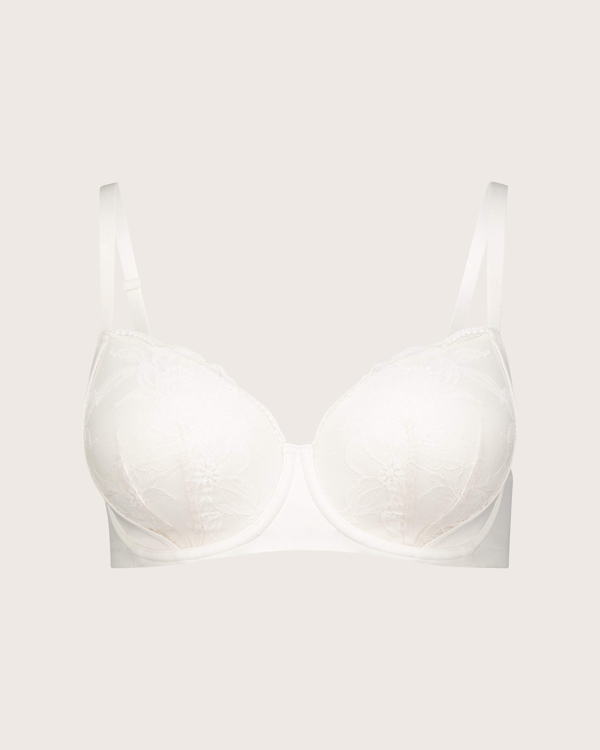 Invisibles Lace Full Cup Balconette Lined Bra