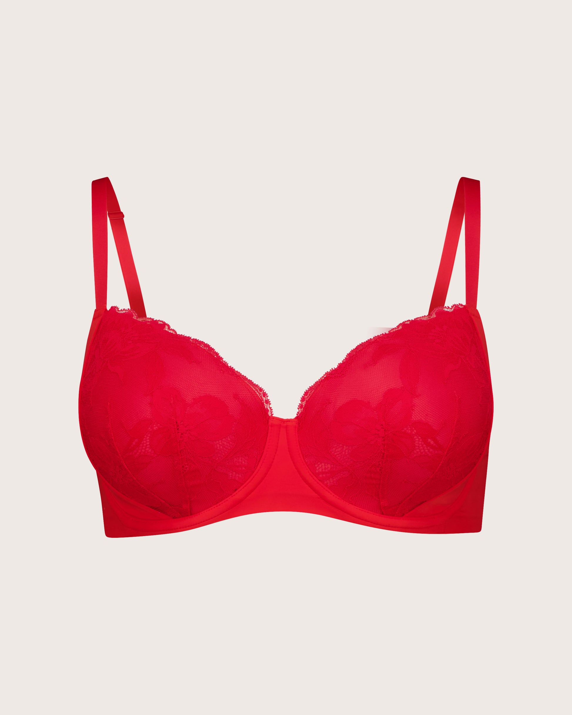 Invisibles Lace Full Cup Balconette Lined Bra