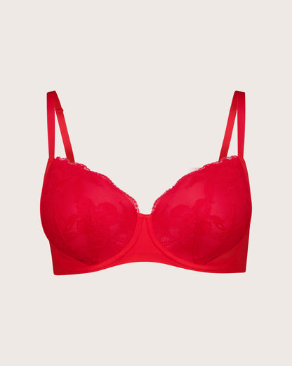 Invisibles Lace Full Cup Balconette Lined Bra