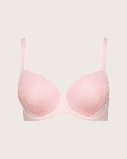 Invisibles Lace Full Cup Balconette Lined Bra