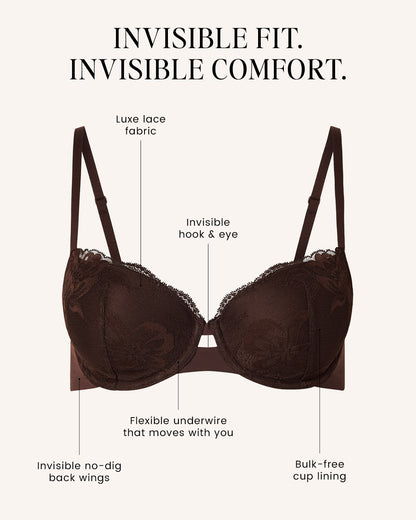 Invisibles Lace Balconette Lined Bra