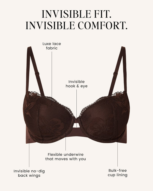 Invisibles Lace Balconette Lined Bra