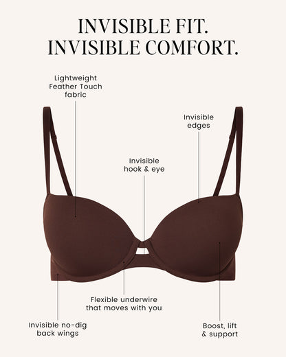 Invisibles Smooth Balconette Push Up Bra